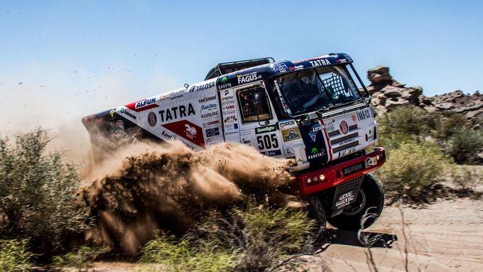 Oba kamiony TATRA BUGGYRA RACING týmu dokončily jedenáctou etapu 38. ročníku Rallye Dakar v nejlepší desítce.
