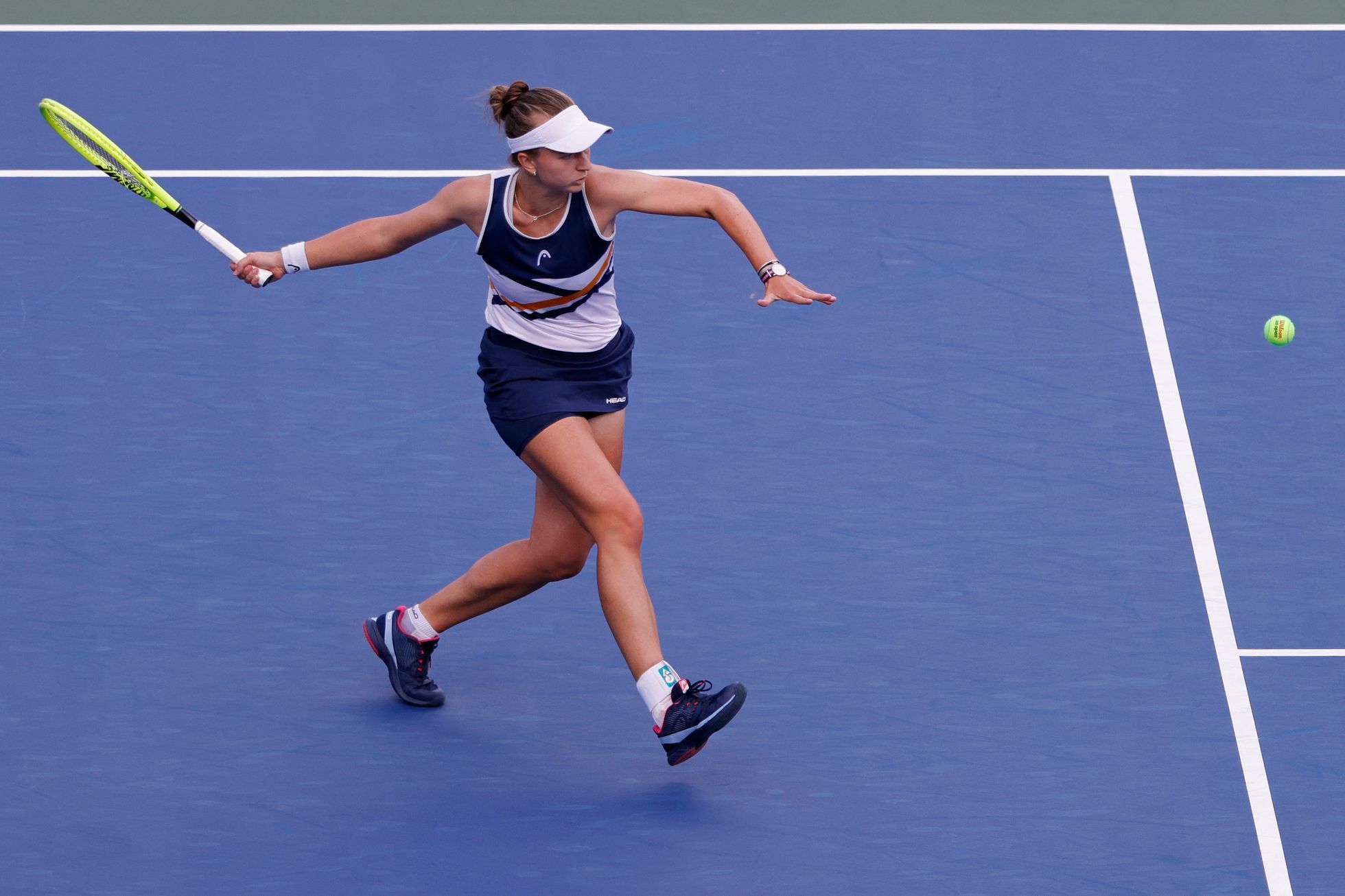 Barbora Krejčíková, 3. kolo US Open 2021