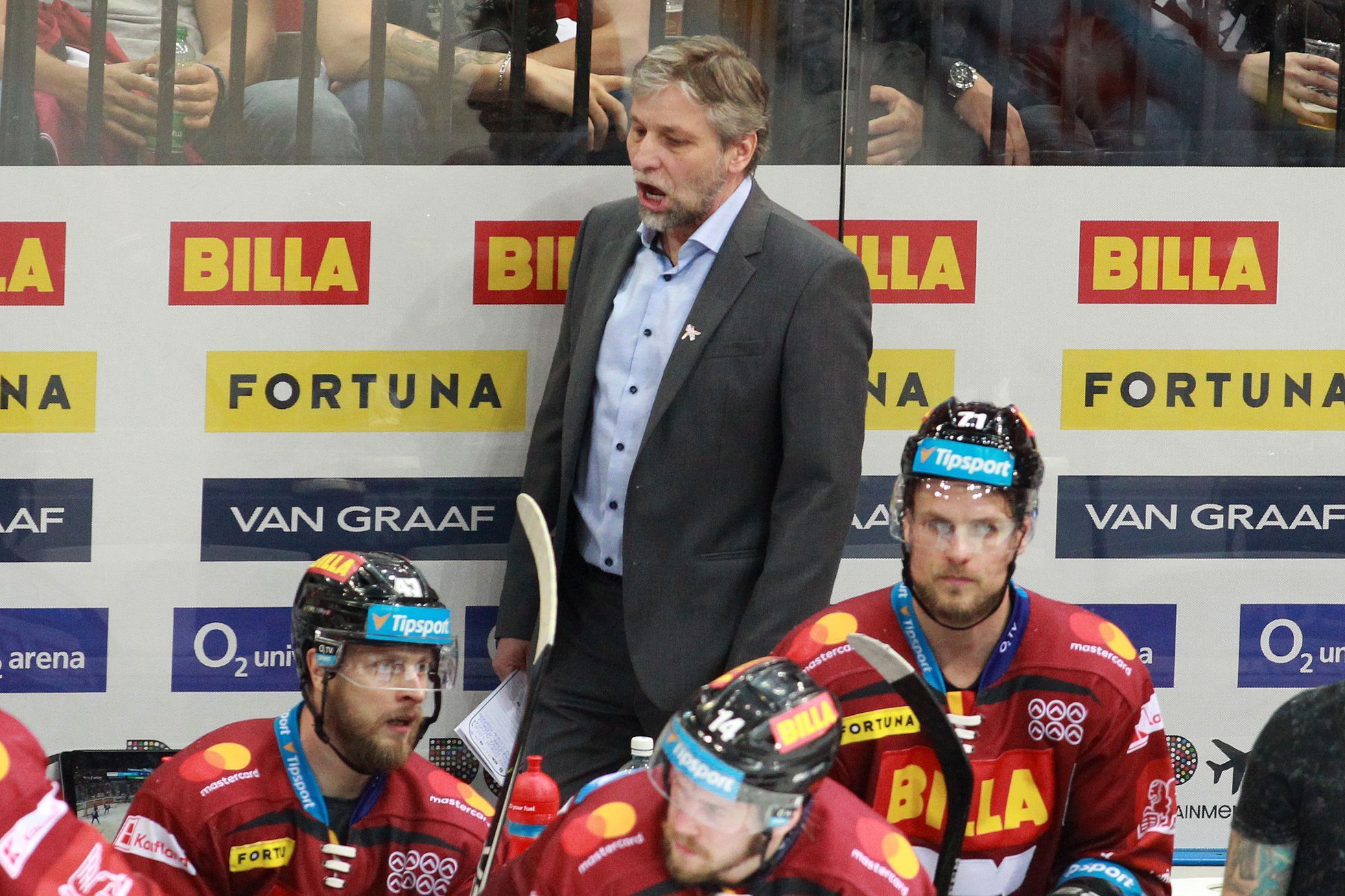 hokej, extraliga 2021/2022, finále, 6. zápas, Sparta - Třinec, Josef Jandač