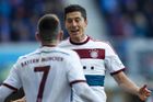 Fotbalisté Bayernu rozstříleli po Hamburku i Paderborn