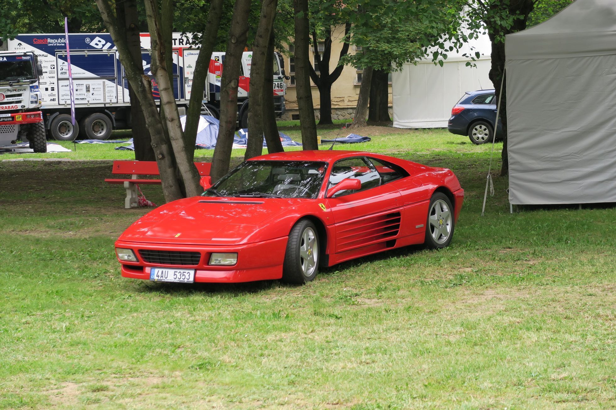 Příprava na výstavu Legendy v pražských Bohnicích