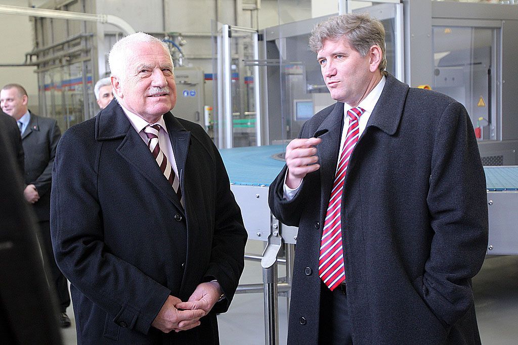 Václav Klaus v Českých Budějovicích