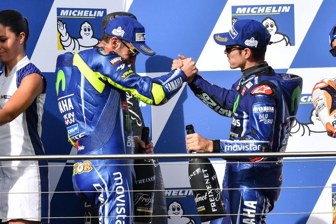 MotoGP 2017: Valentino Rossi a Maverick Viňales, Yamaha