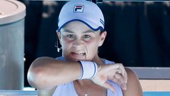 Čtvrtfinále Australian Open 2021 (Ashleigh Bartyová)