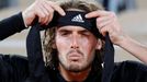 Tennis - French Open - Roland Garros, Paris, France - October 9, 2020  Greece's Stefanos Tsitsipas during  his semi final match against Serbia's Novak Djokovic REUTERS/Ch