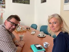 Tandem Miroslav Andrt & Michaela Véghová, který vede Štětí.