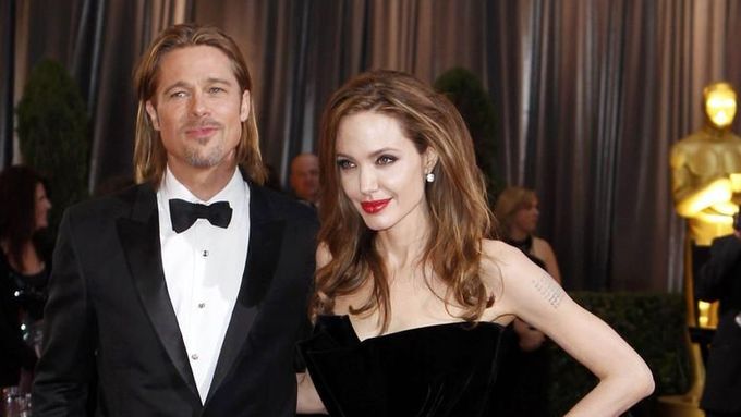 Brad Pitt a Angelina Jolie