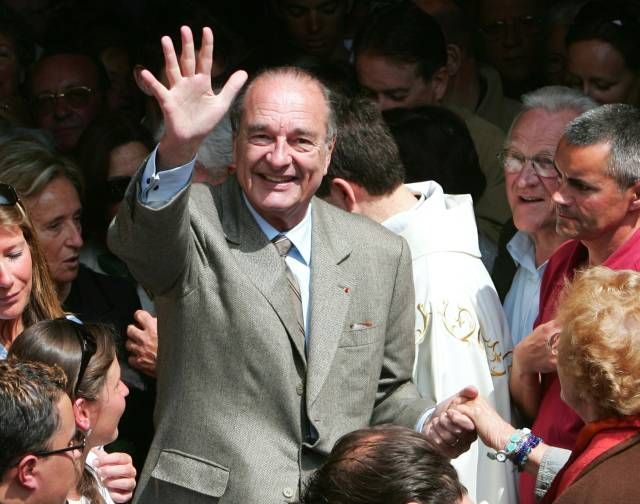 Jacques Chirac se loučí