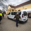 Uprchlíci na ukrajinsko-maďarské hranici