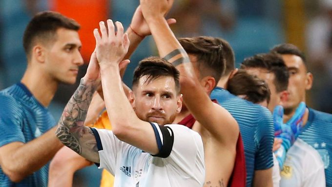 Lionel Messi slaví vítěztví