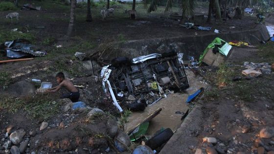 Zkáza na konci světa. Filipínce smetly přívalové záplavy