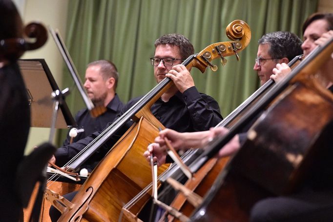 Snímek ze čtvrtečního koncertu Filharmonie Brno.