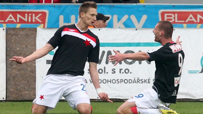 Martin Juhar přidal v zápase proti Krasnodaru čtvrtý gól Slavie