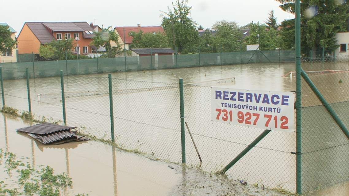 Povodně - Troubky - 2010