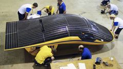 Závod solárních automobilů v Austrálii