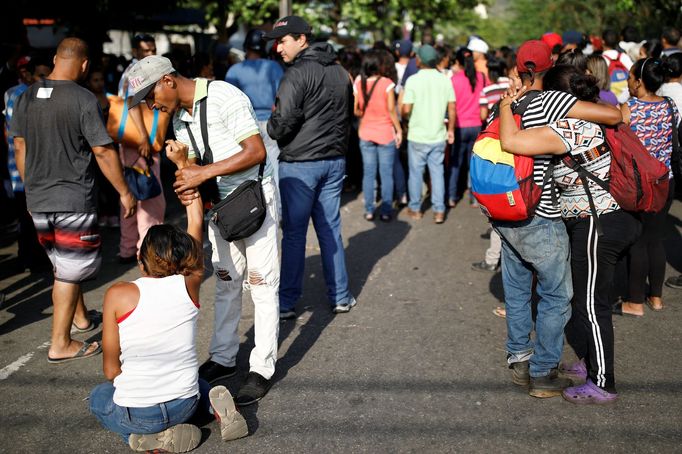 Nepokoje vězňů ve venezuelské Valencii, které si vyžádaly desítky mrtvých - březen 2018