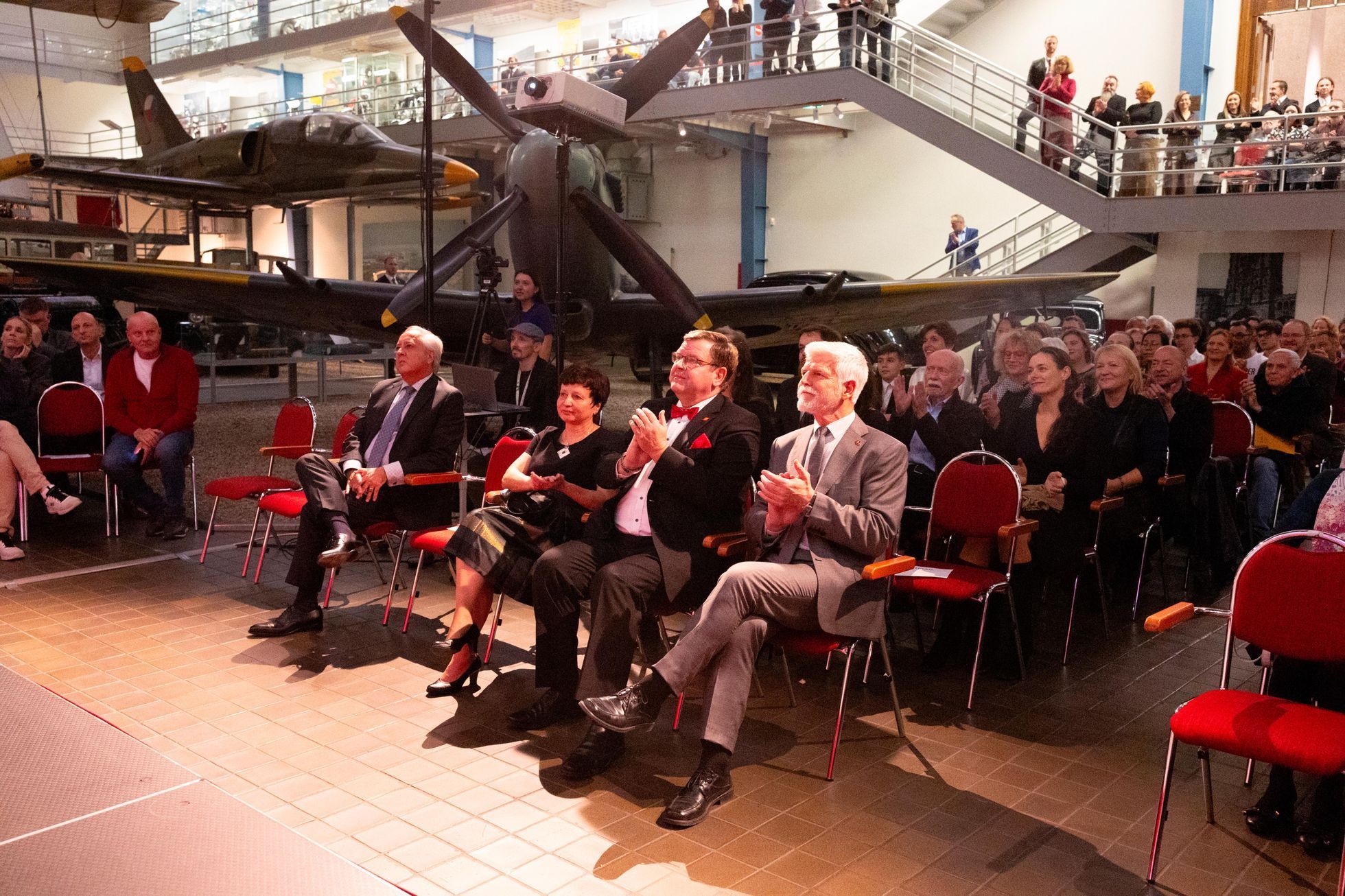 Otevření výstavy Čechie-Böhmerland Petr Pavel