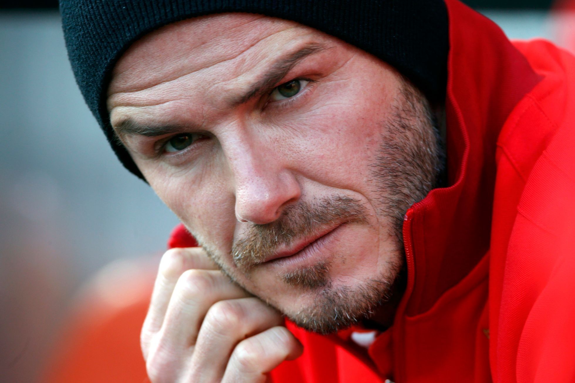 David Beckham na lavičce PSG