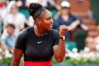 Serena Williamsová v prvním kole French Open 2018