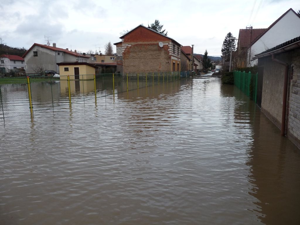 Berounka - záplavy