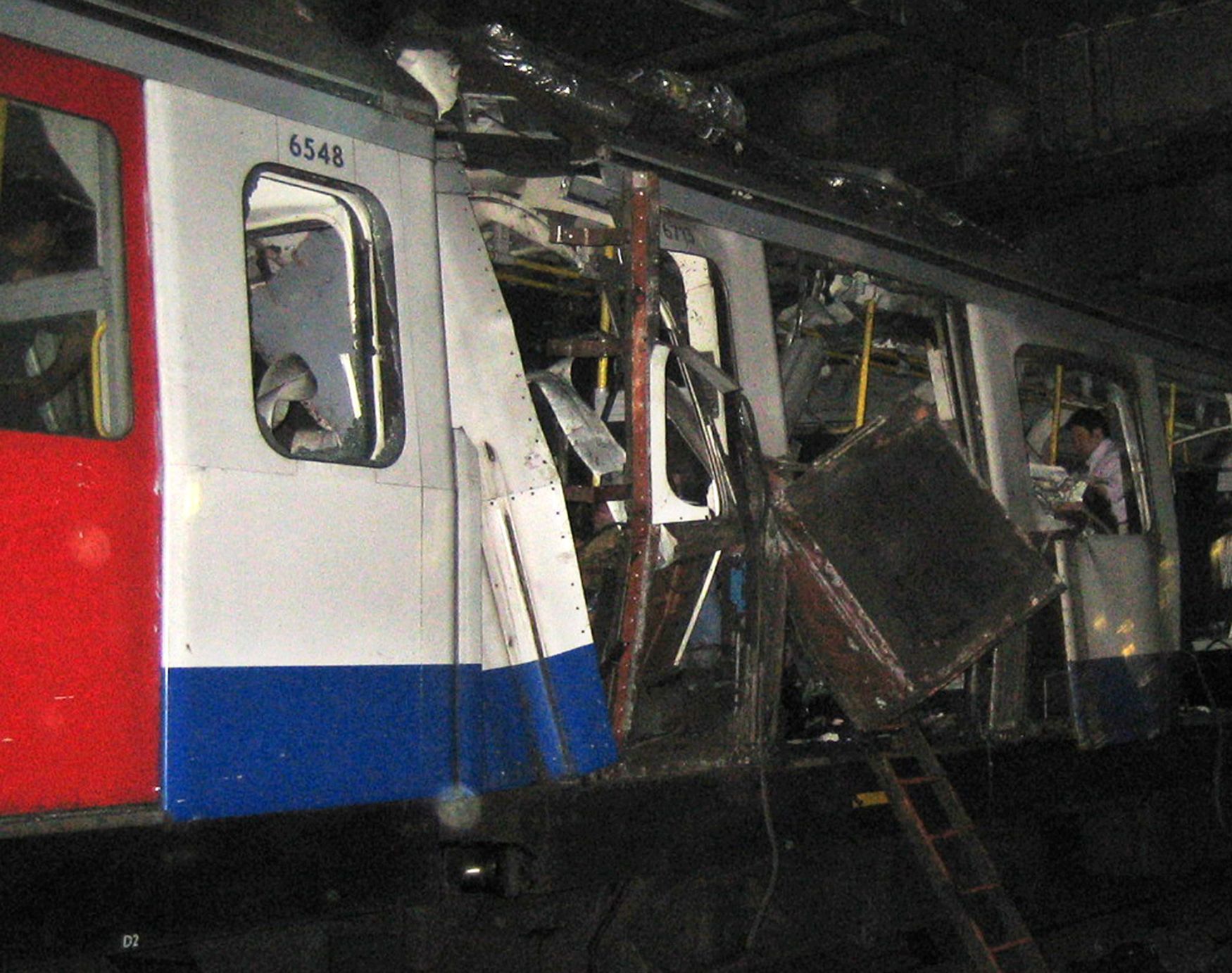 Londýn, ter. útok v metru, červenec 2005