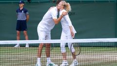 Kateřina Siniaková a Sem Verbeek, Wimbledon 2025