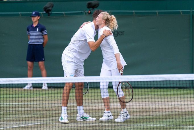 Kateřina Siniaková a Sem Verbeek, Wimbledon 2025