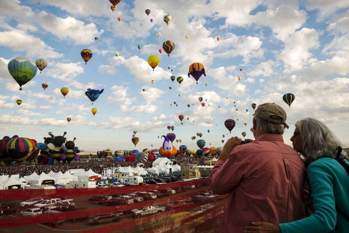 International Balloon Fiesta 2015 in Albuquerque, New Mexico