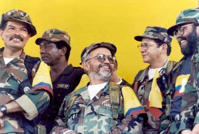 Vedení levicové guerilly FARC