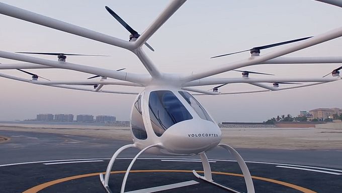 Nové taxi Volocopter budou létat vzduchem. Jsou ekologické a vyhnete se dopravní zácpě