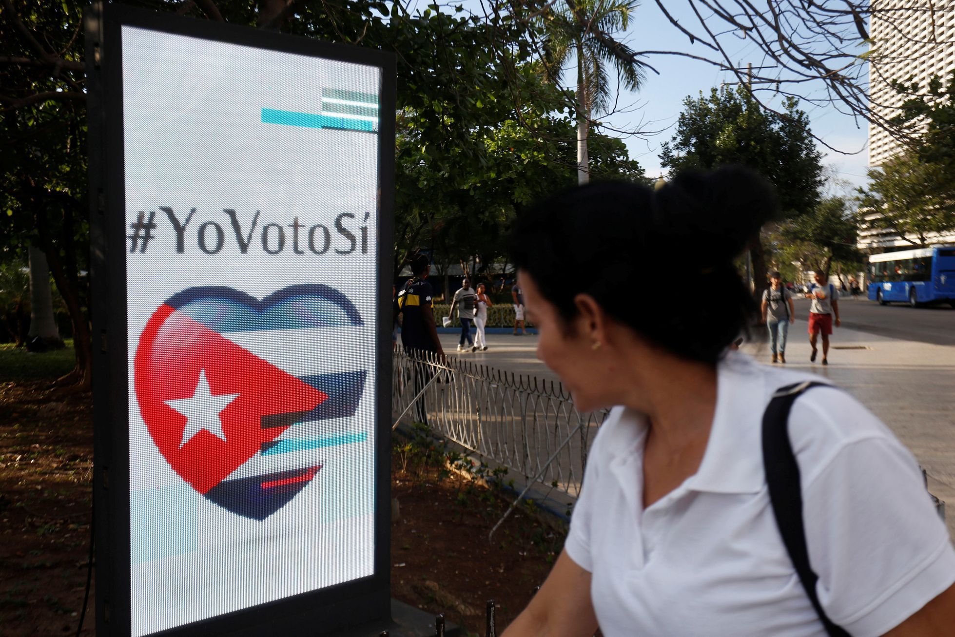 Kampaň na Kubě za novou ústavu