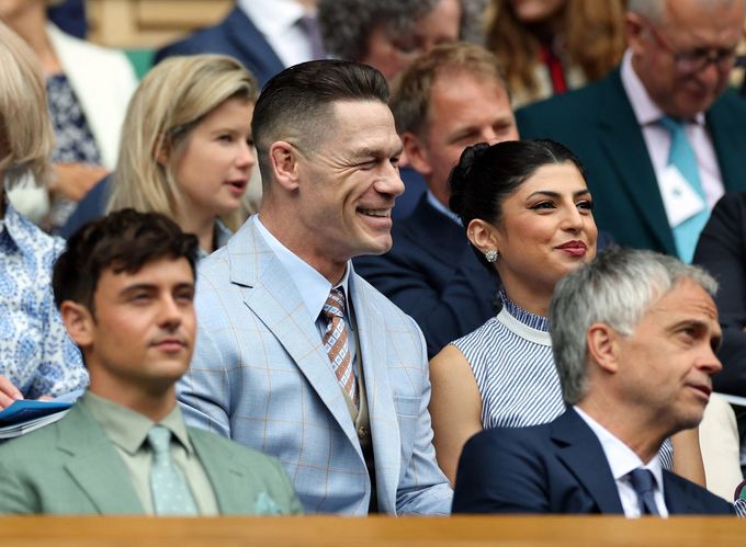 Wimbledon 2025: wrestler a herec John Cena