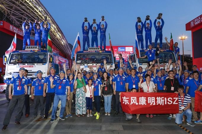 Rallye Hedvábná stezka 2017: Kamaz