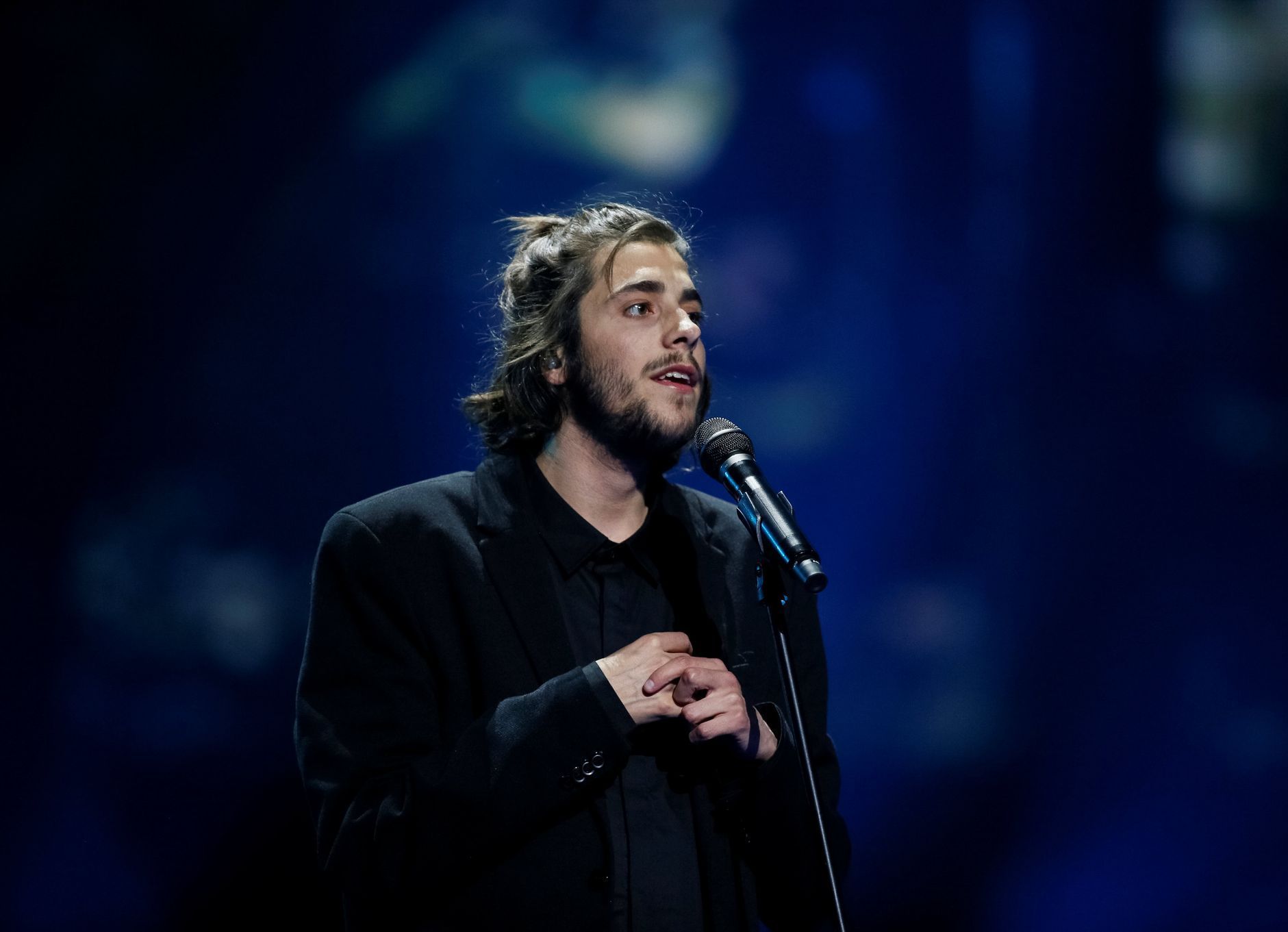 Portugalec Salvador Sobral na Eurovizi 2017.