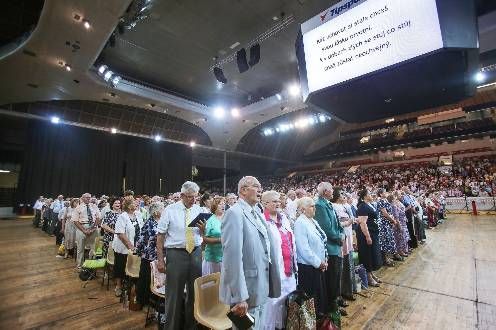 Sjezd Svědků Jehovových, Tipsport Arena, Praha