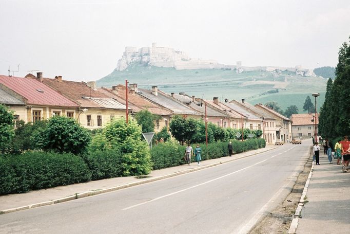 Spišské Podhradí v roce 1988