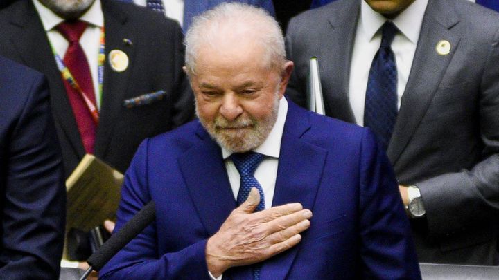 V Brazílii složil přísahu prezident Lula. Policie před tím chytla muže s výbušninou; Zdroj foto: Reuters
