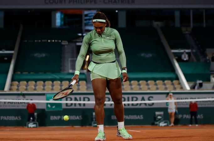 French Open, 2. den (Serena Williamsová)