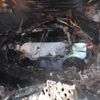 Výbuch garáže v Rokycanech