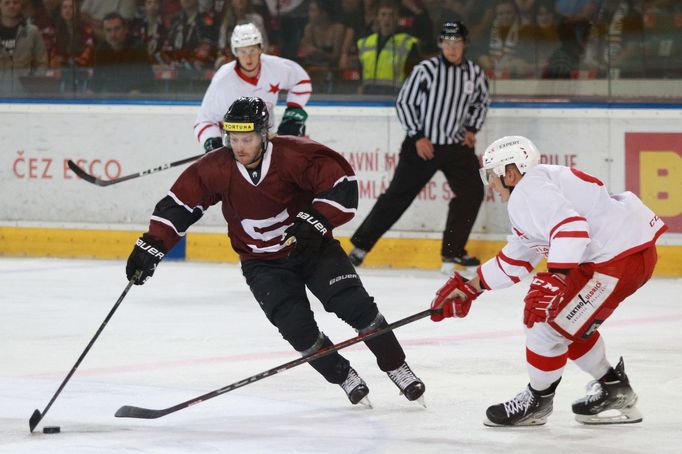 Sparta - Slavia, hokejová příprava 2022.