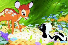Bezdomovec našel originál Disneyho kresby Bambiho. Obchodník mu věnoval desítky tisíc