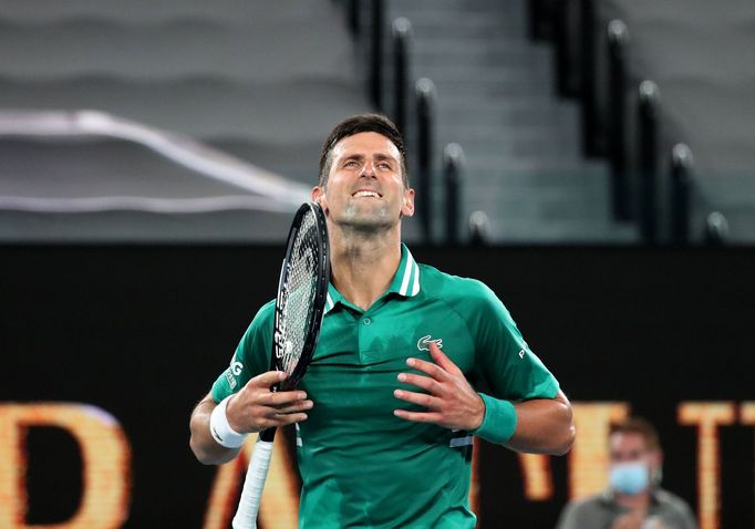 Australian Open 2021, čtvrtfinále (Novak Djokovič)