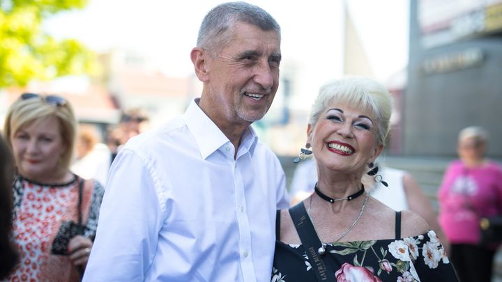 Babiš jako Salvini. Předvolební body sbírá na cestách za voliči místo ve sněmovně; Zdroj foto: Jakub Plíhal