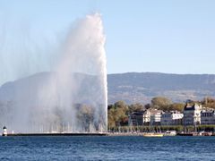 Ženeva, fontána