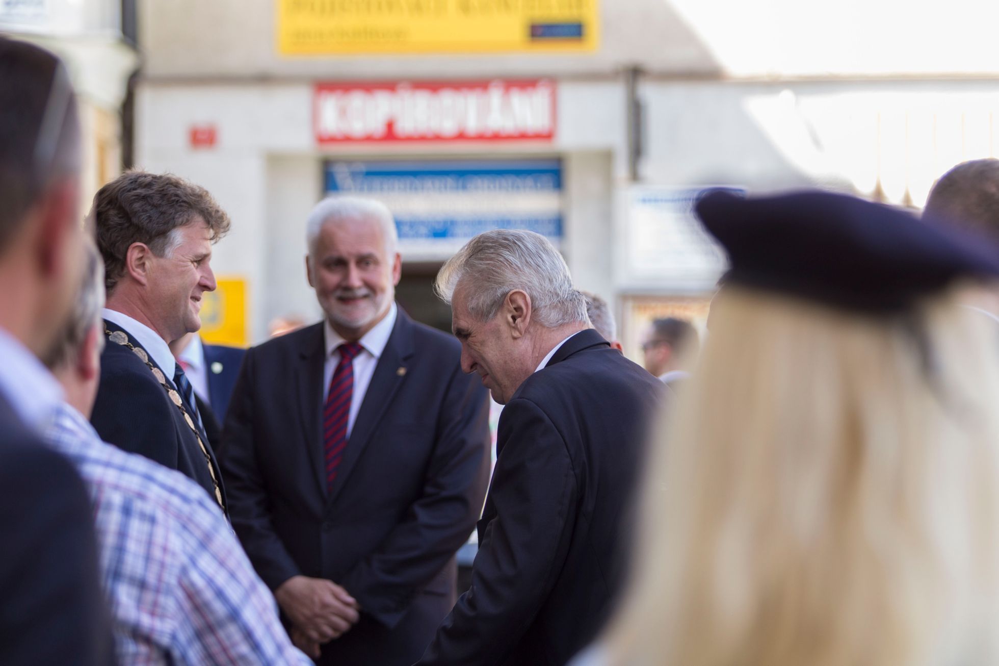 Miloš Zeman navštívil Jihomoravský kraj