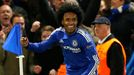 Willian celebrates after scoring the second goal for Chelsea Action Images via Reuters / John Sibley Livepic EDITORIAL USE ONLY.