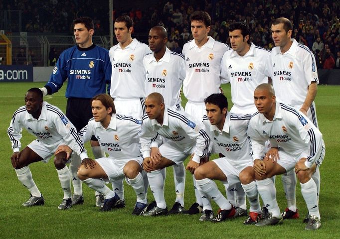 Real Madrid v roce 2003.