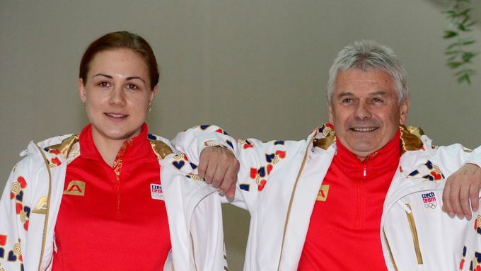 Karolína Erbanová s Petrem Novákem