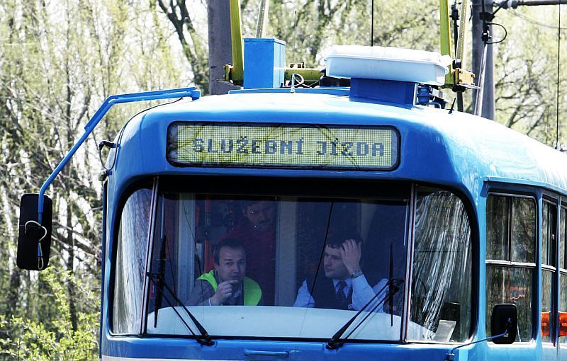 srážka tramvají