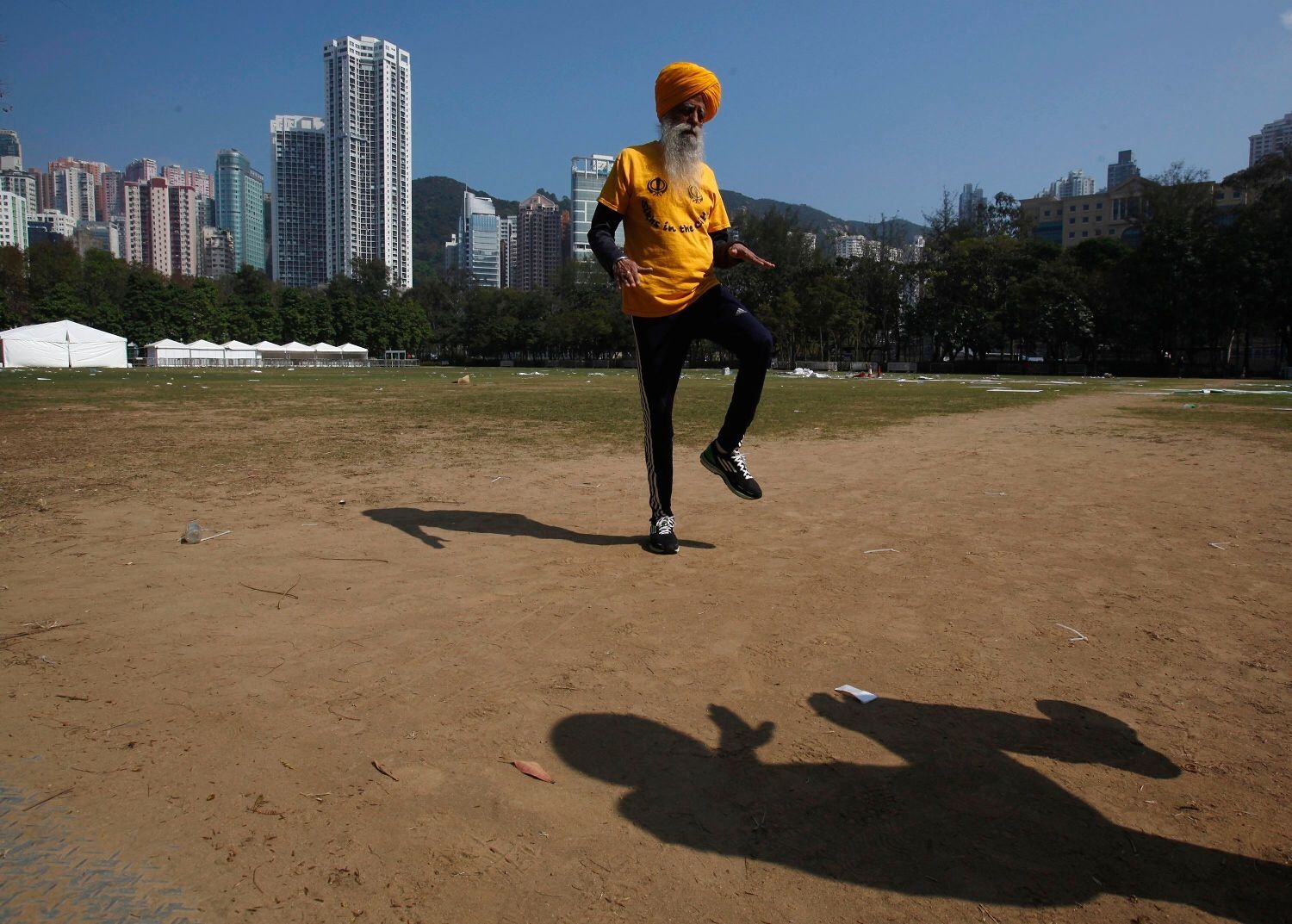 Nejstarší maratonec Brit Fauja Singh